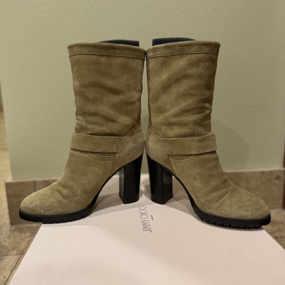 Jimmy Choo Dart Moto Boots - Picture 4 of 5